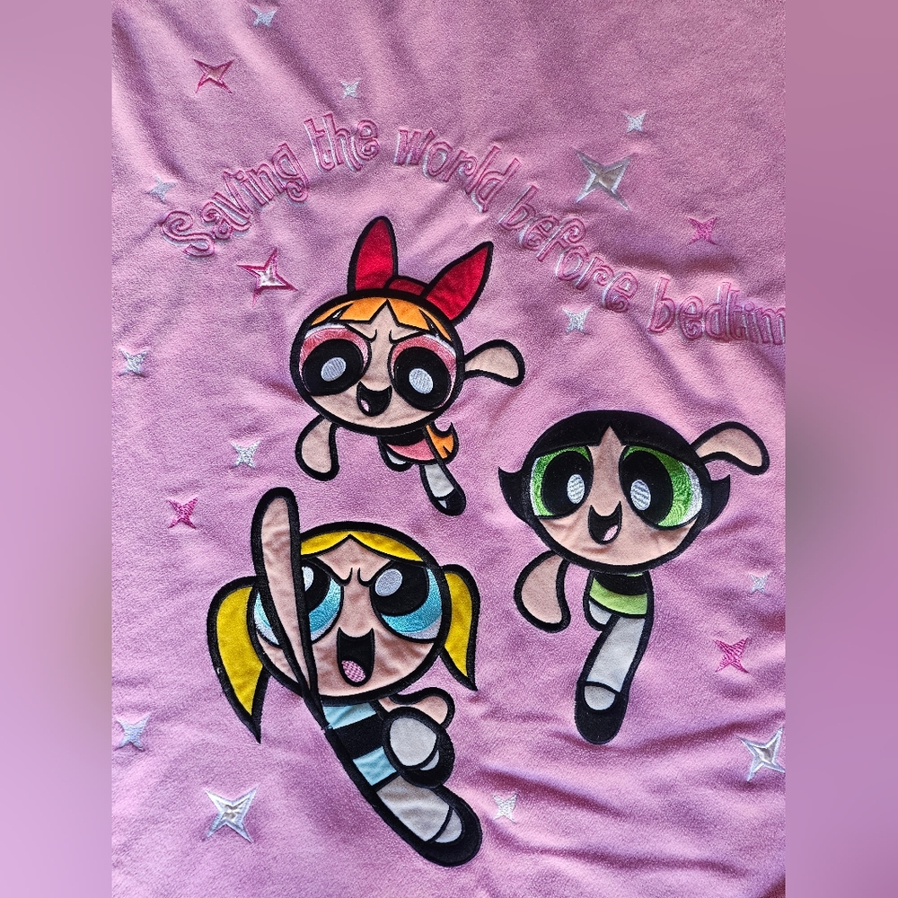 Power puff girls fleece sleeping bag